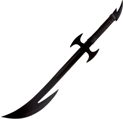 Black Sword Png Image (white, black)