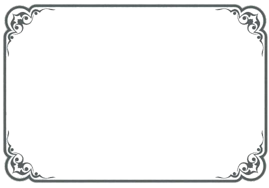 Black Vintage Frame Png File (lavender, gray, white, silver)