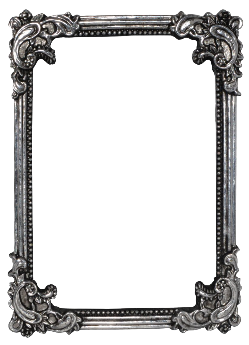 Black Vintage Frame Png Image (lavender, white)