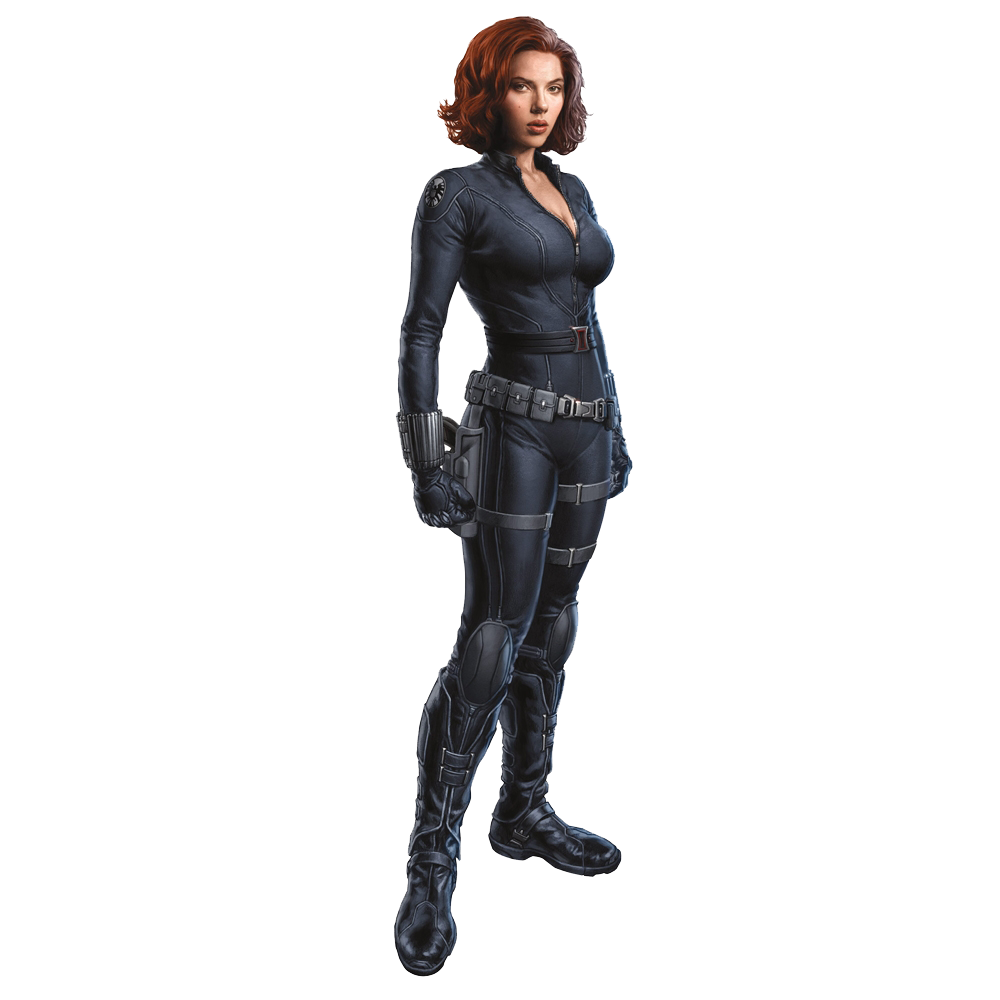 Black Widow Png Photo (white, black, indigo)