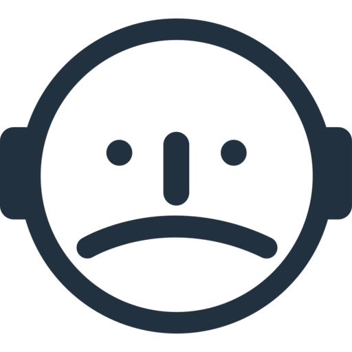 Slack Emoji Sad Free Png Icon Download (navy, black)