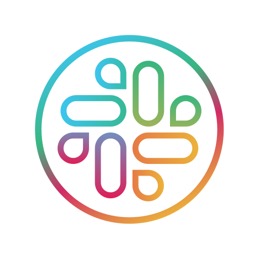 Slack Logo Round Icon Free Nobackground Png Icon Download (teal, salmon, black)