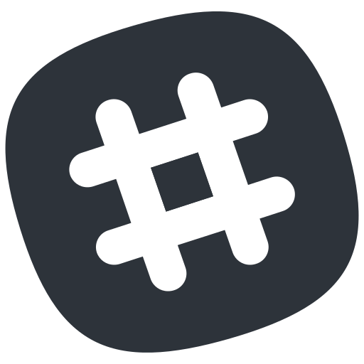 Slack Plain Logo Icon Free Nobackground Png Icon Download (black, indigo)