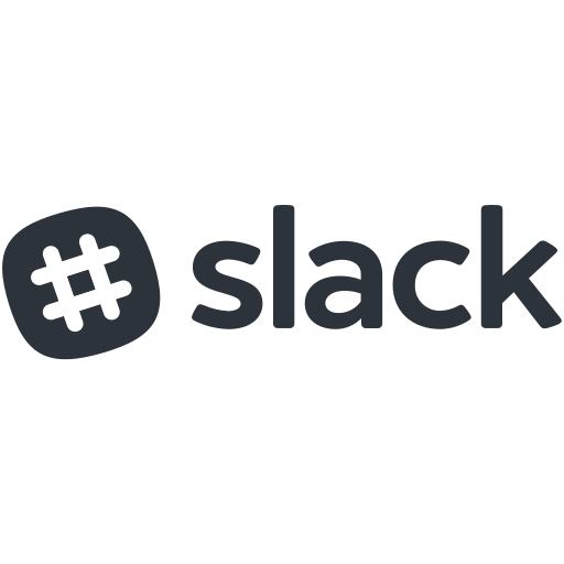 Slack Plain Wordmark Logo Icon Free Png Icon Download (black, indigo)