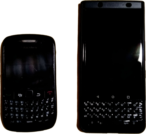 Blackberry Mobile Png Cutout (black)