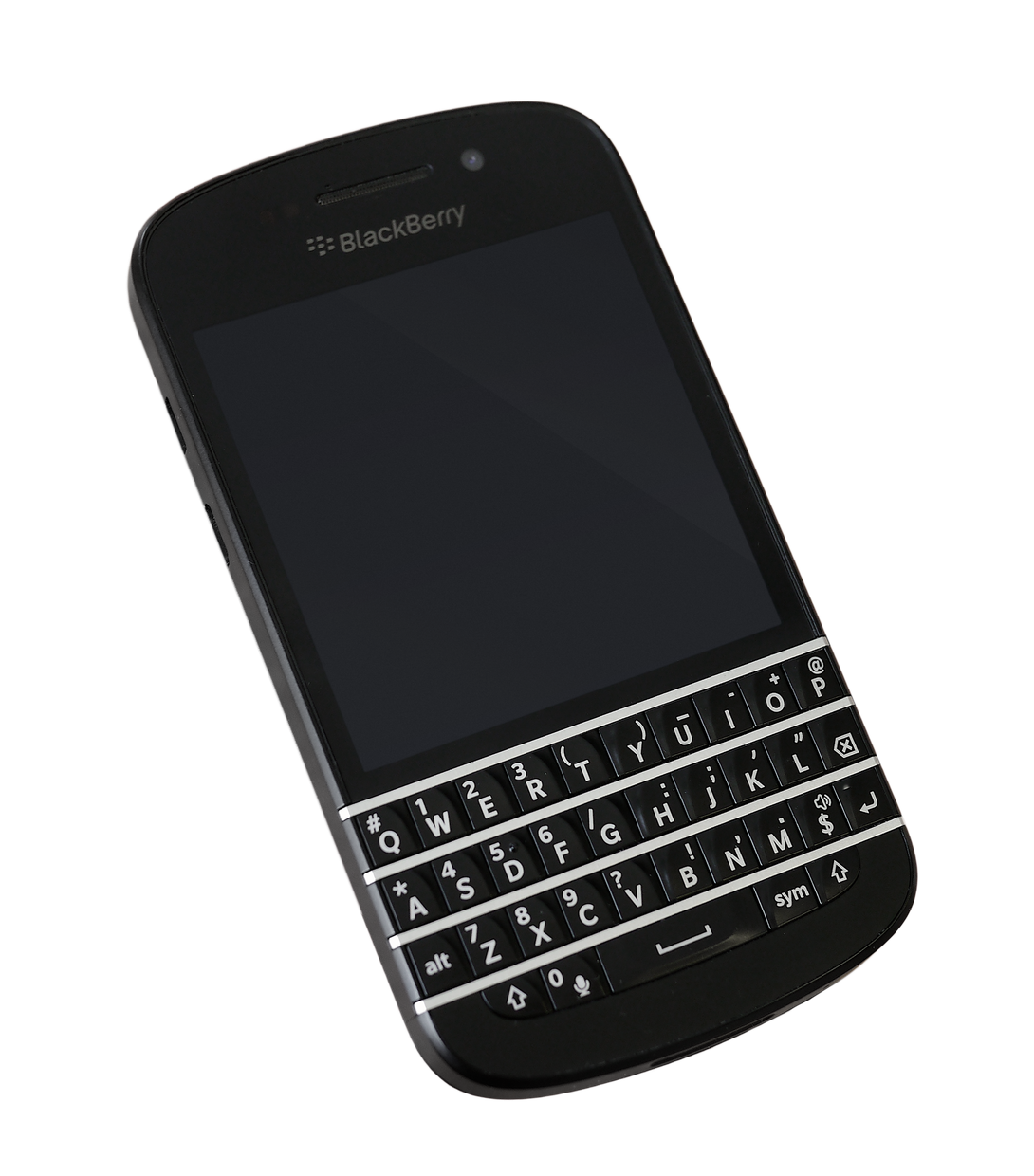 Blackberry Mobile Png Pic (black)