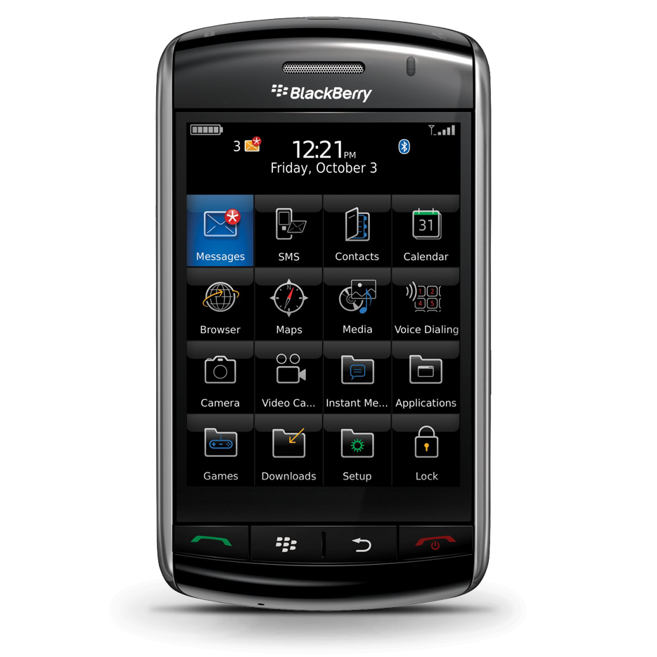 Blackberry Mobile Png Picture (black, white)