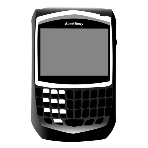 Blackberry Mobile Transparent (black, gray, white)