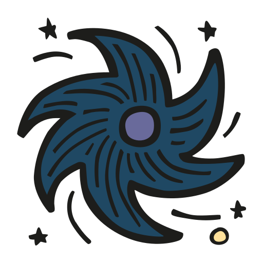 Blackhole Free Nobackground Png Icon Download (teal, black, white)