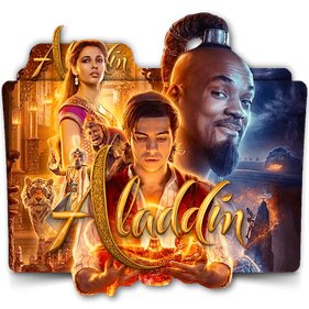 Aladdin 2019 Png Clipart (black)