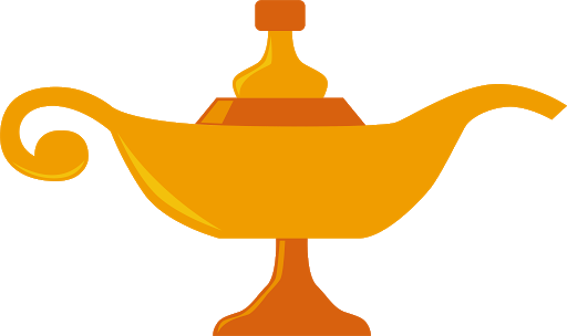 Aladdin Lamp Download Png Image (chocolate, black, orange)