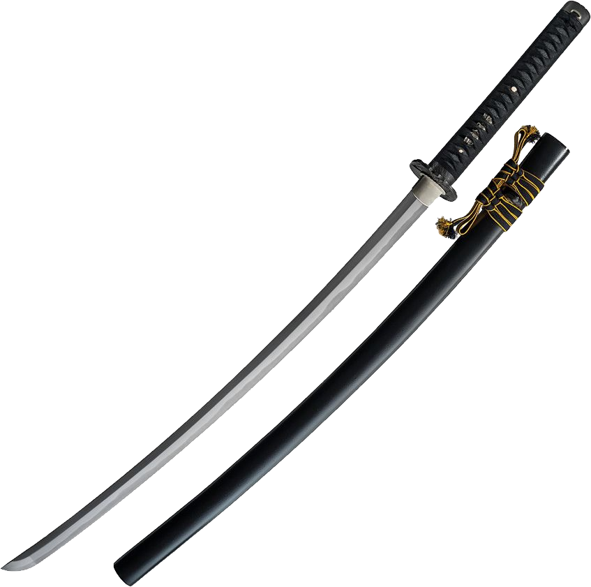 Blade Ninja Katana Png Transparent Image (lavender, black, silver, white)