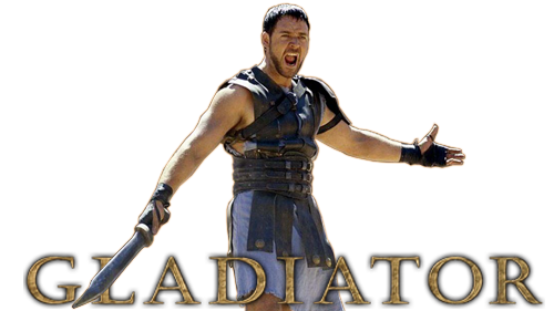 Gladiator Png Transparent Image (salmon, white, gray, black, pink)