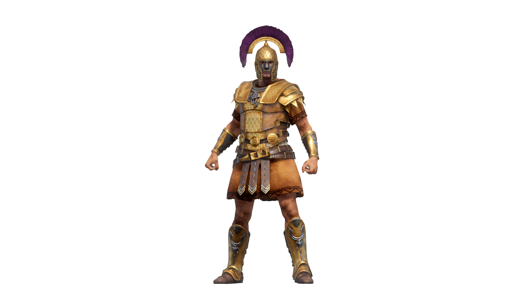 Gladiator Transparent Background (black, olive)