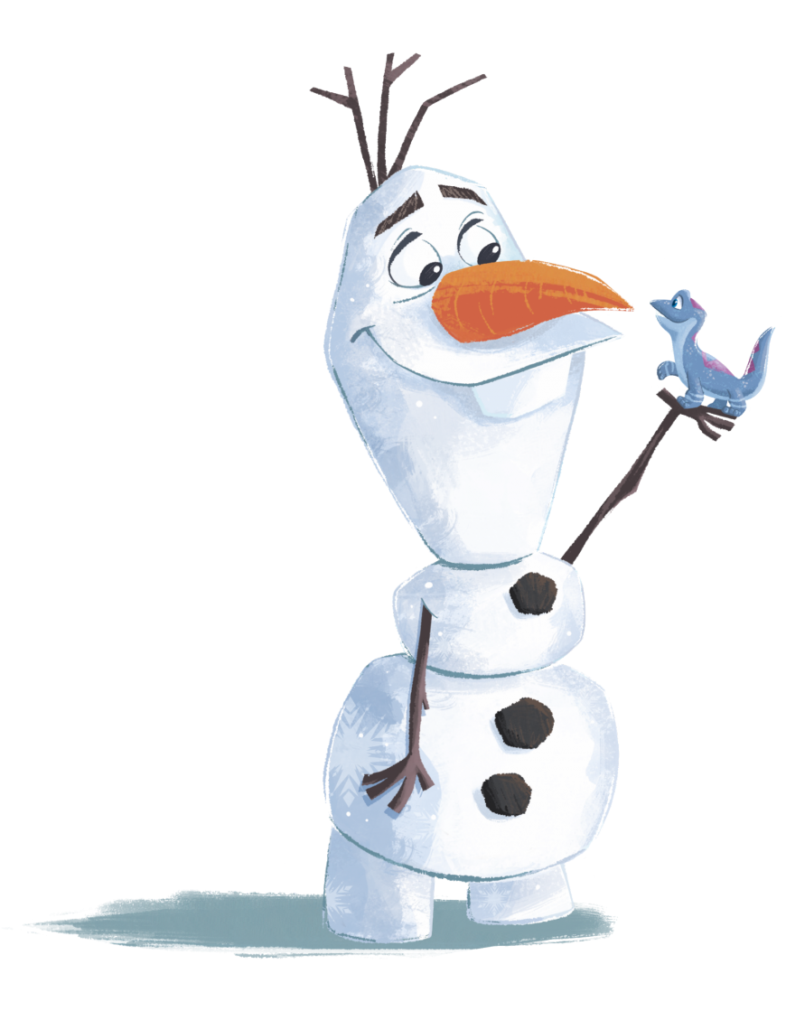 Olaf Background Png (gray, white)