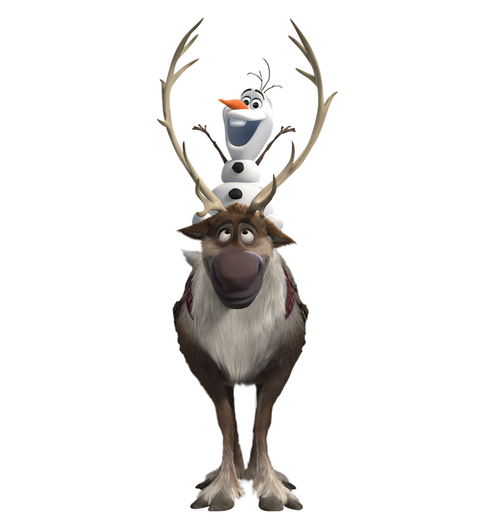 Olaf Png Background Image (black)