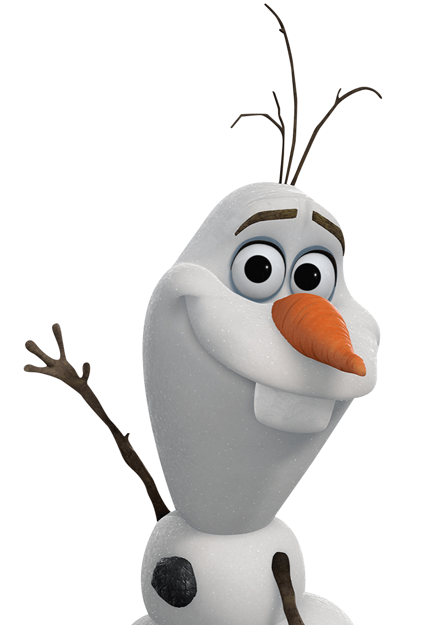 Olaf Png Cutout (gray)