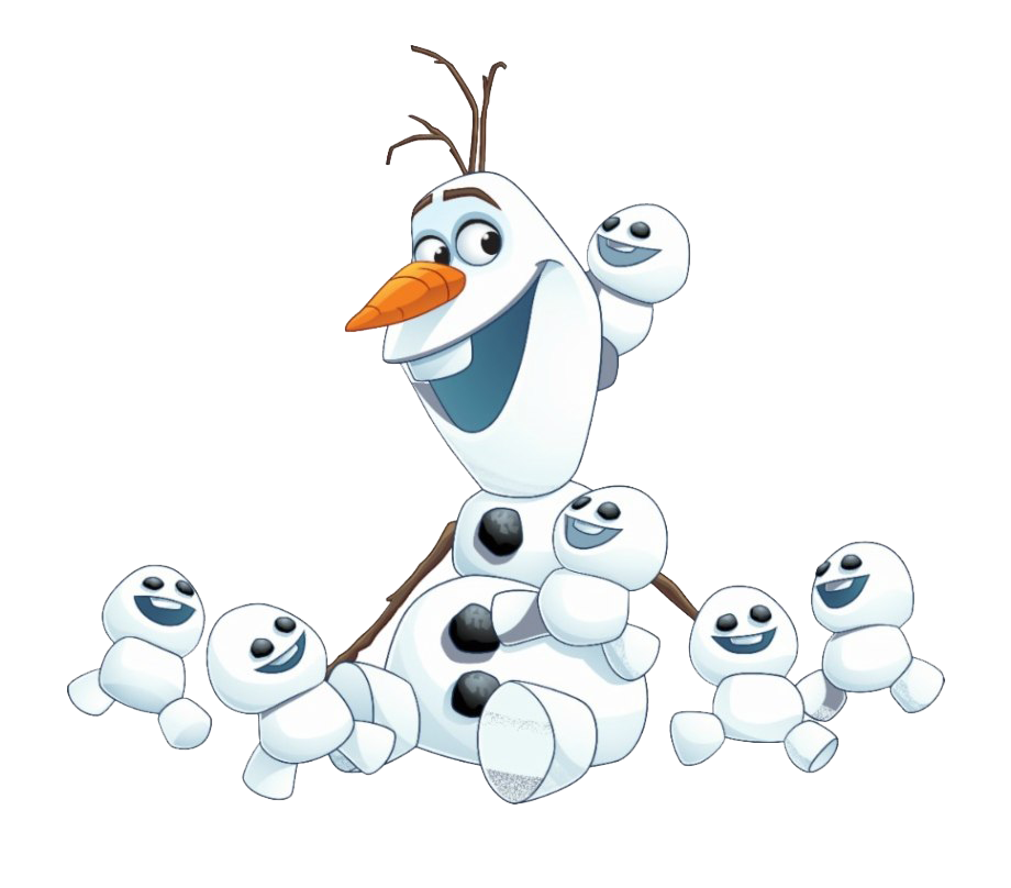 Olaf Png Image File (lavender, white)