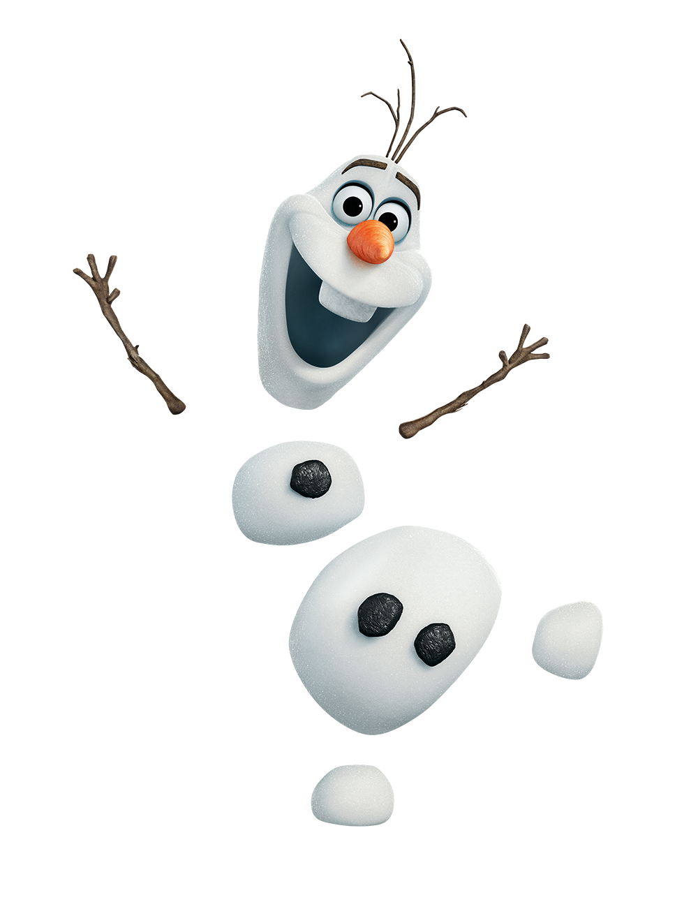 Olaf Png Photos (beige, lavender, white, silver)