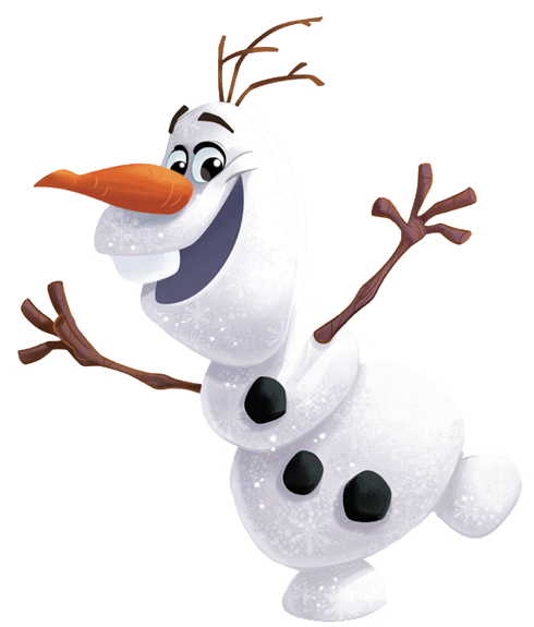 Olaf Png Pic (white, silver, black)