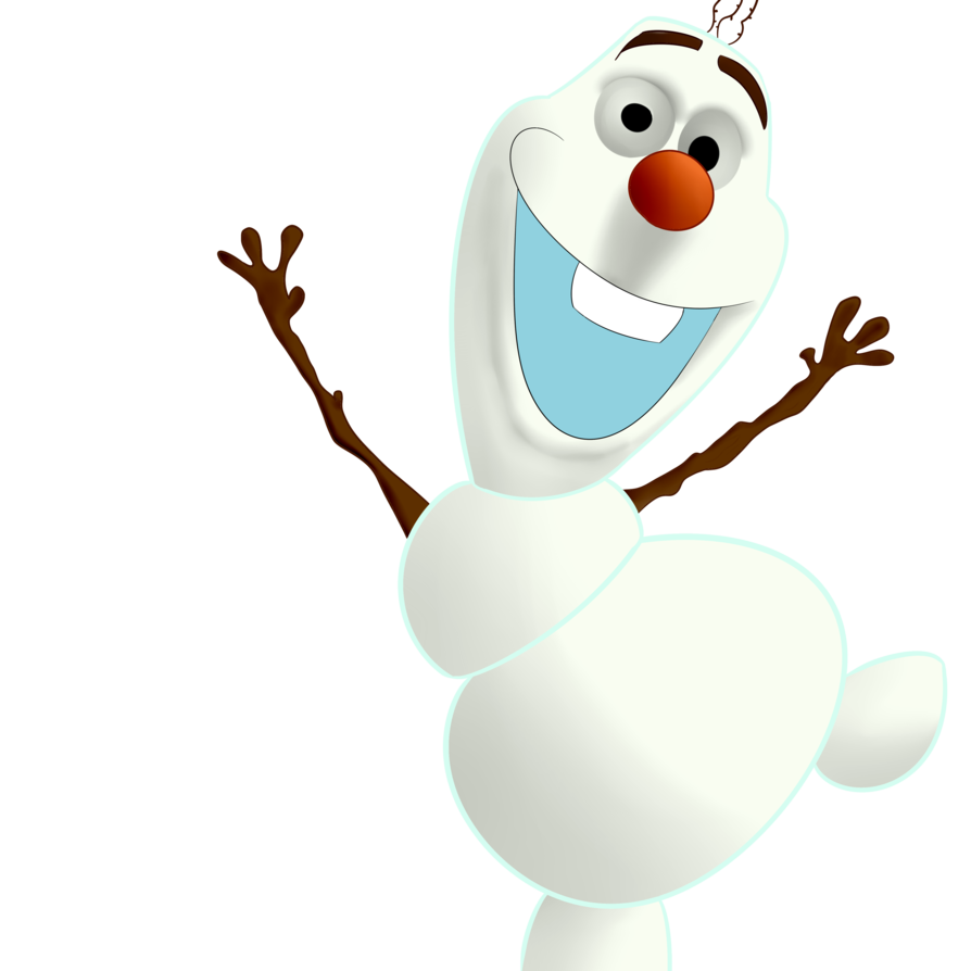 Olaf Png Pic (beige, black, white, silver)