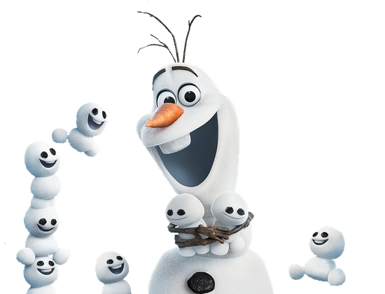 Olaf Png Transparent Hd Photo (lavender, black)