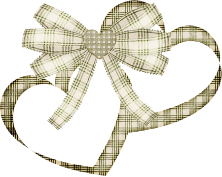 Plaid Ribbon Png Pic (black, beige)