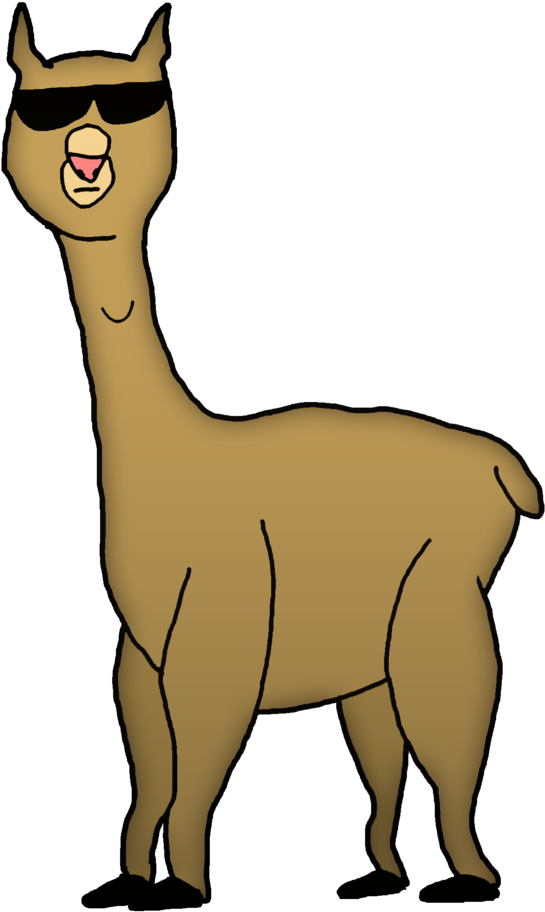 Llama Png Isolated Image (gray, chocolate, black)