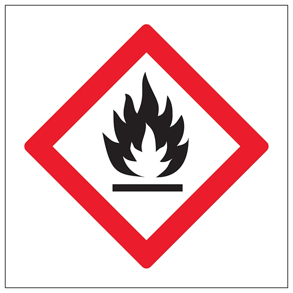 Flammable Sign Png Transparent Image (white, red, lavender, black, silver)