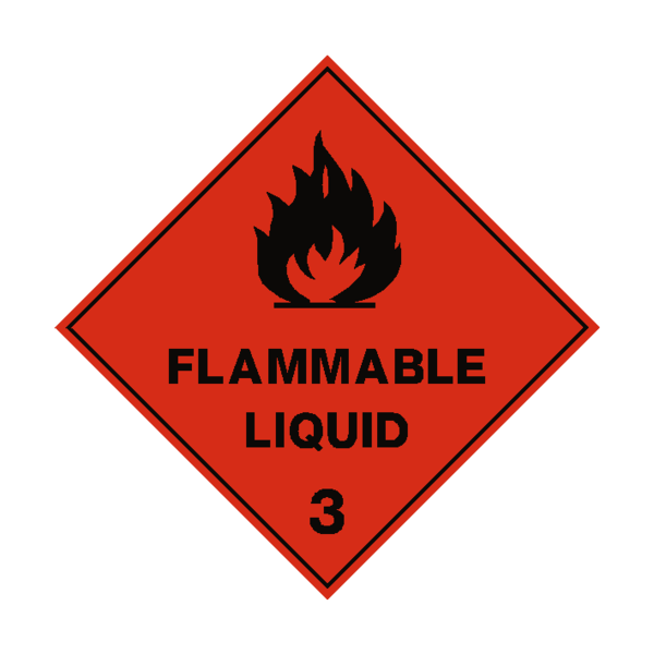 Flammable Sign Transparent Background (chocolate, indigo, red, black, maroon)