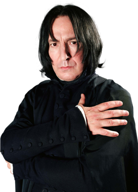 Alan Rickman Png Hd (black)