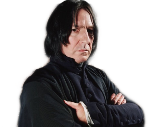 Alan Rickman Png Image (black)