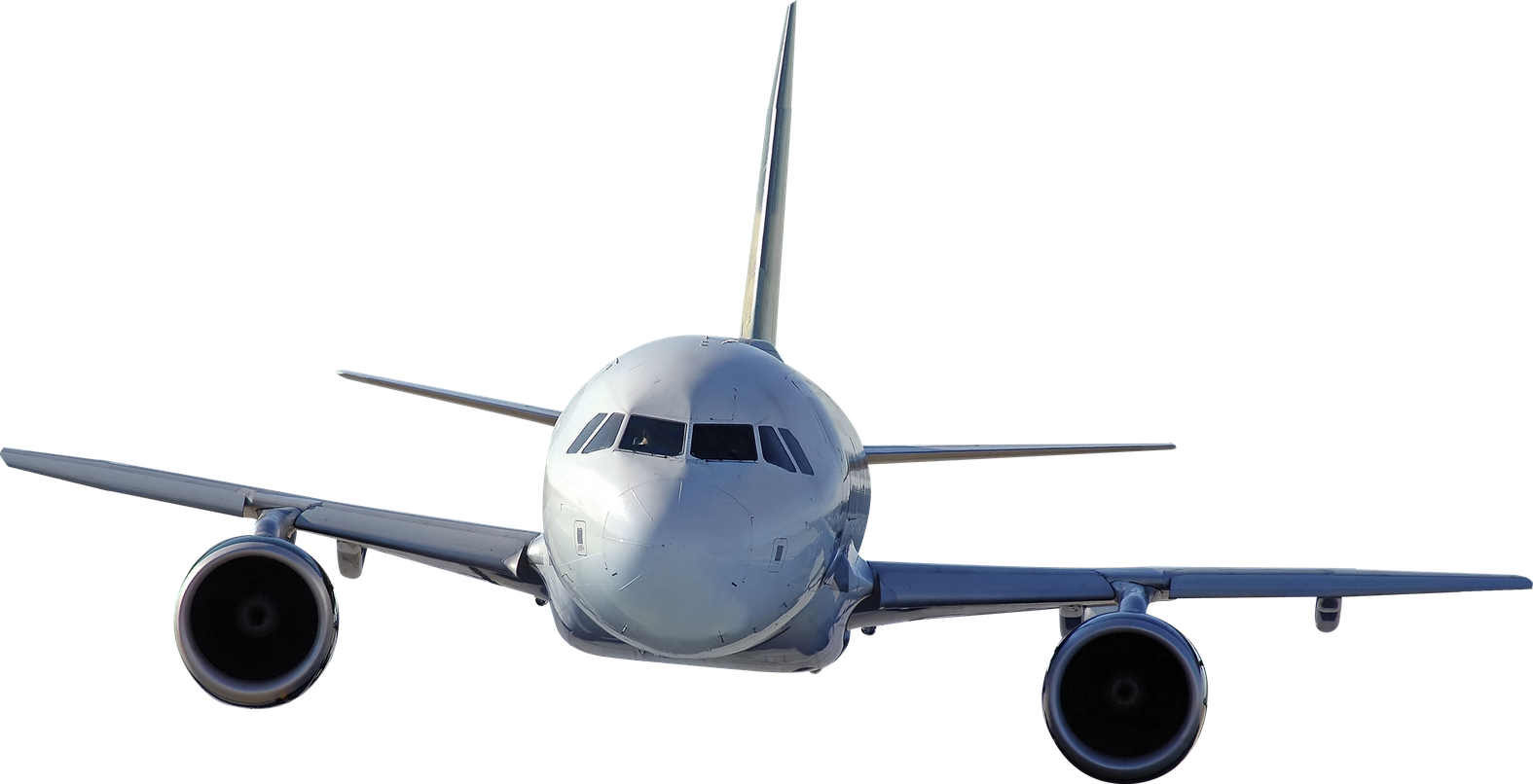 Plane Png Clipart (black)