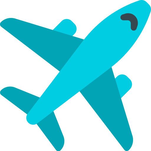 Plane Free Nobackground Png Icon Download (teal, greenish blue, black)