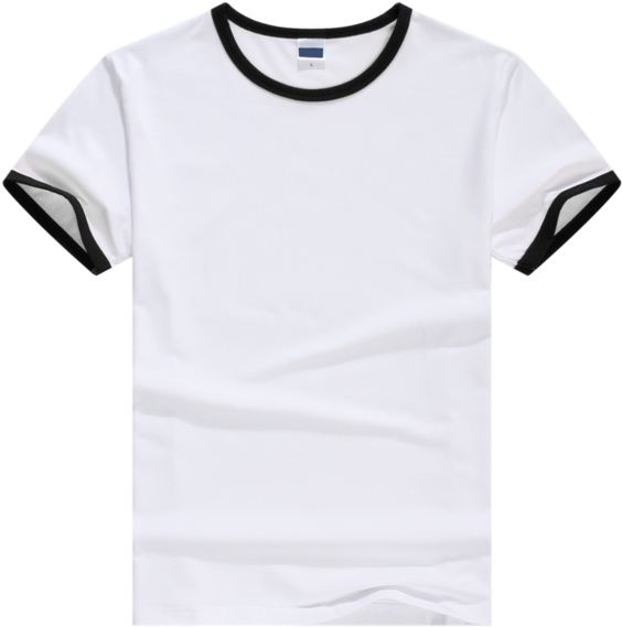 Blank T Shirt (black, lavender)