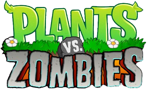 Plants Vs Zombies Logo Png Isolated Hd Pictures (white, silver, gray, gold)