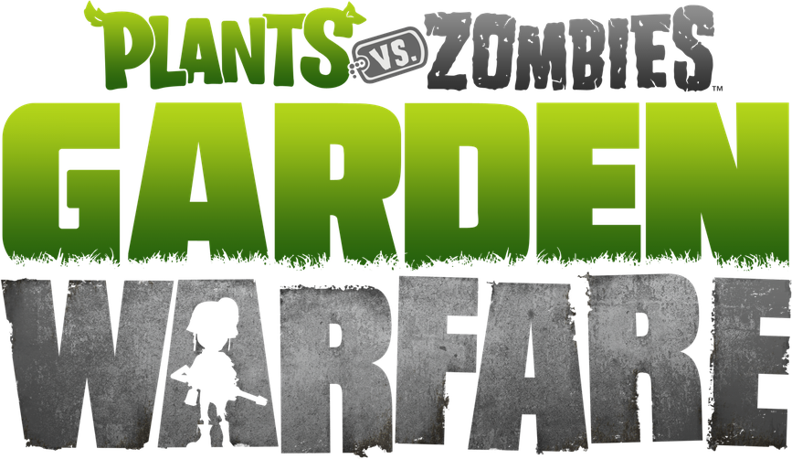 Plants Vs Zombies Logo Png Isolated Image (black, green, gold, olive)