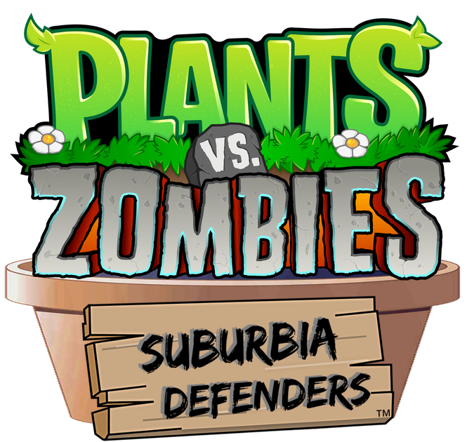 Plants Vs Zombies Logo Png Transparent (black, silver, gray)