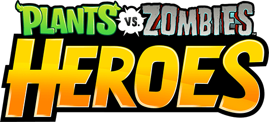 Plants Vs Zombies Logo Transparent Png (black, white, gold, orange)