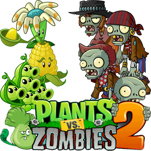 Plants Vs Zombies Transparent Png (orange, olive, gray, chocolate, black)