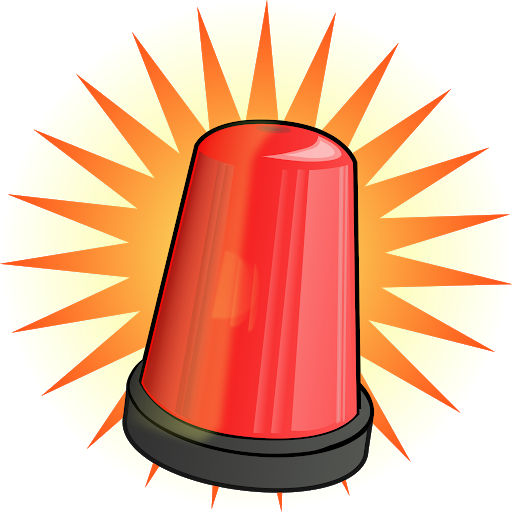 Alarm Siren Transparent Images Png (yellow, black)