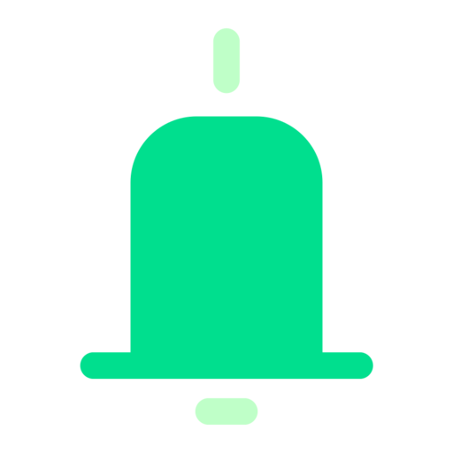 Alarm Alert Bell Notification Free Transparent Png Icon Download (mint, black, teal)