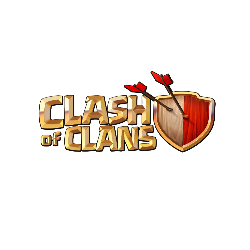 Clash Of Clans Logo Png Pic (lavender, gray, black, white, silver)