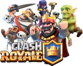 Clash Royale Png Hd (black, white)