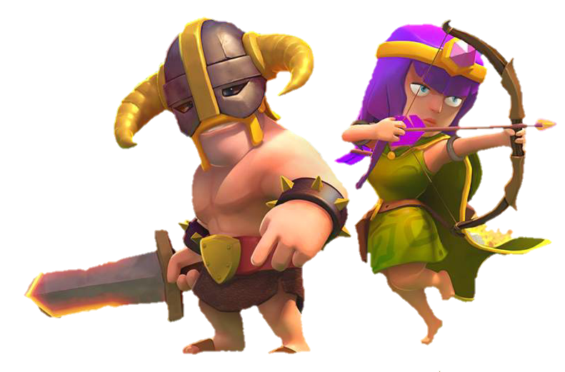 Clash Of Clans Png File (black)