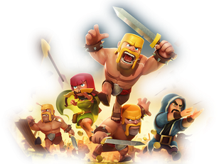 Clash Of Clans Png Image (gray, black)