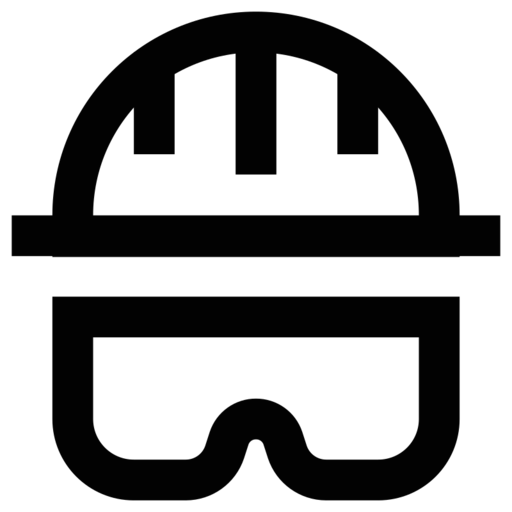 Glasses Helmet Free Transparent Png Icon Download (black)