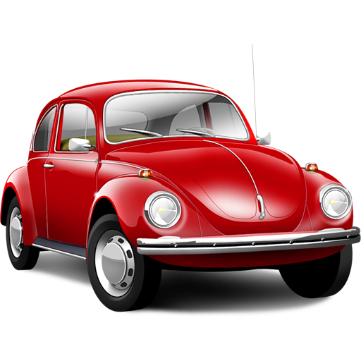 Classic Car Png File (black, white, maroon, red)