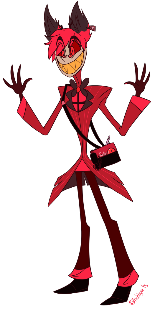 Alastor Demon Png Isolated File (maroon, black)