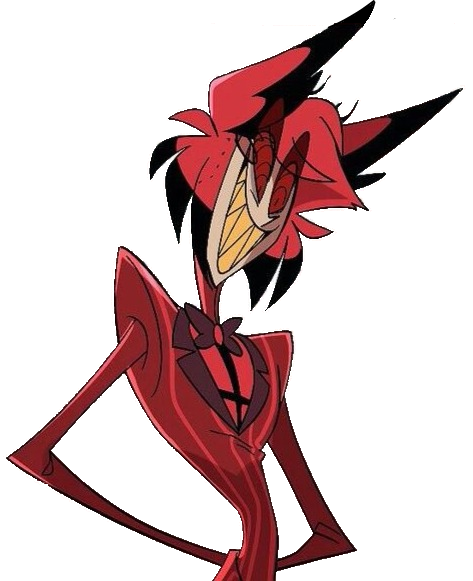 Alastor Demon Transparent Png (white, black)